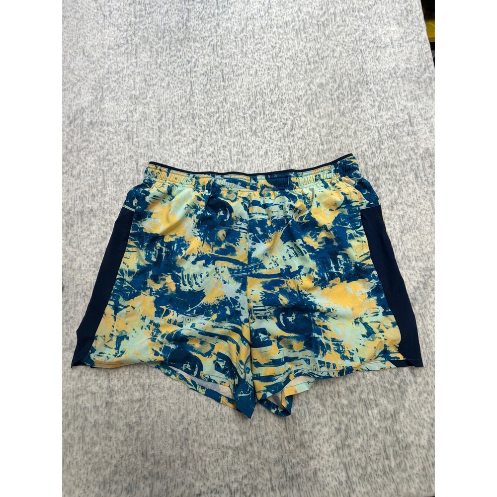 DSG Mens‎ 5 Inch Stride Short Chaos Blue Gleam Abstract XL DAM15201PRT